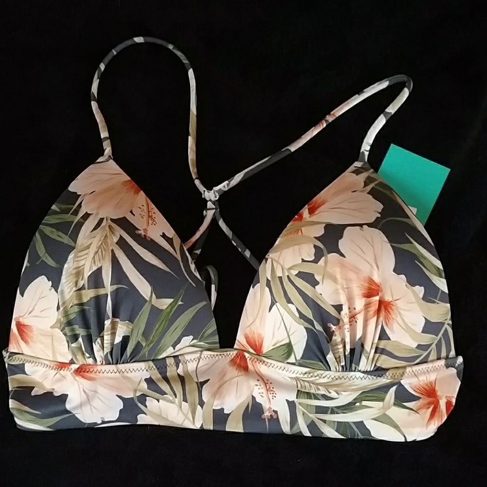 H&M floral bikini size 6/small - NWT!